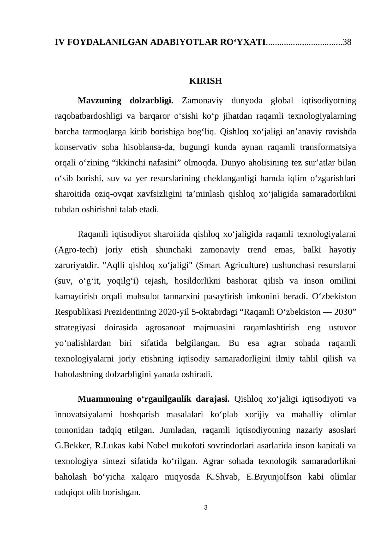 Qishloq xo‘jaligida raqamli platformalar va sun’iy intellektni qo‘llashning iqtisodiy prognozlari 3