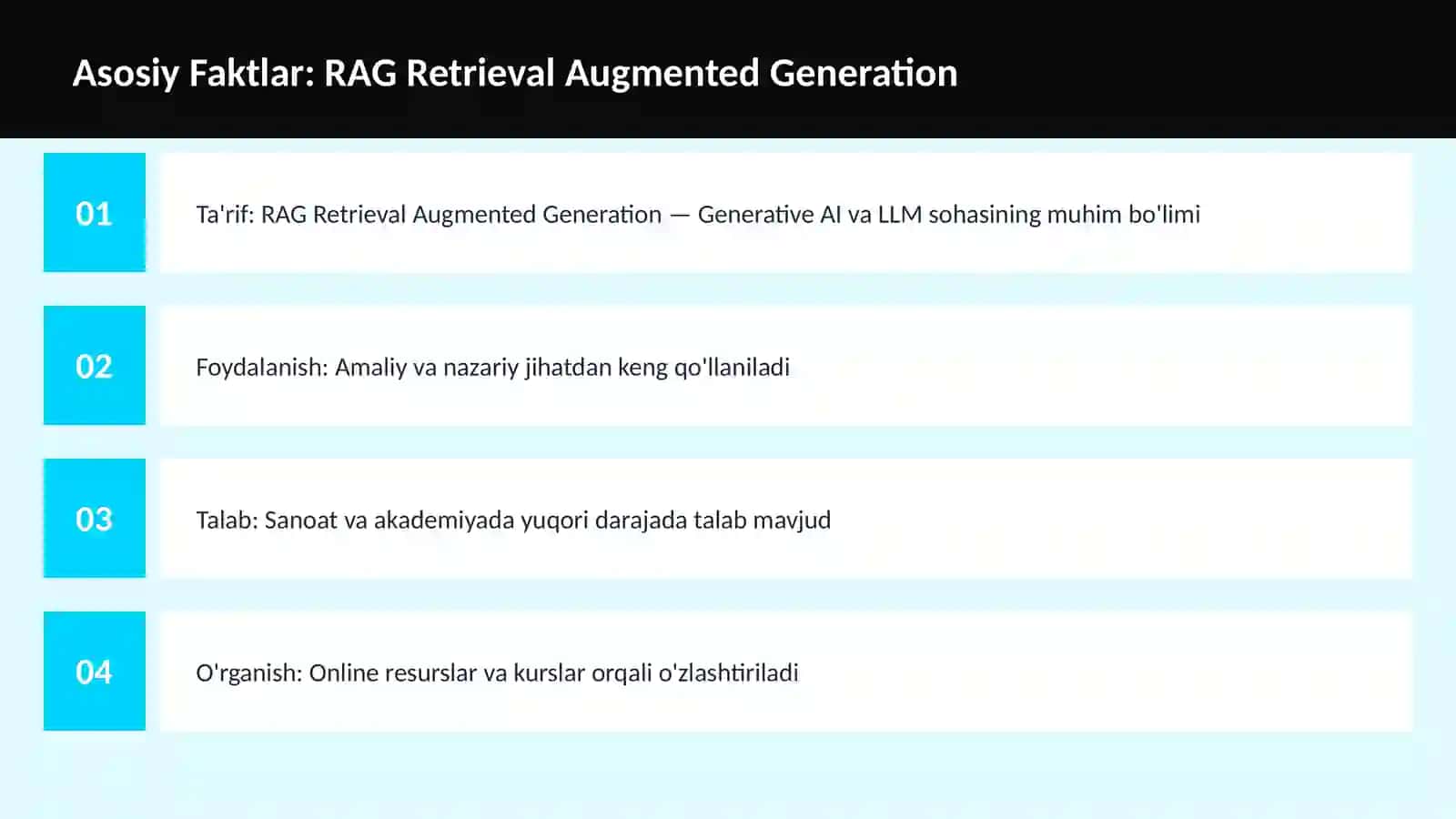 AI | GENERATIVE AI VA LLM 3