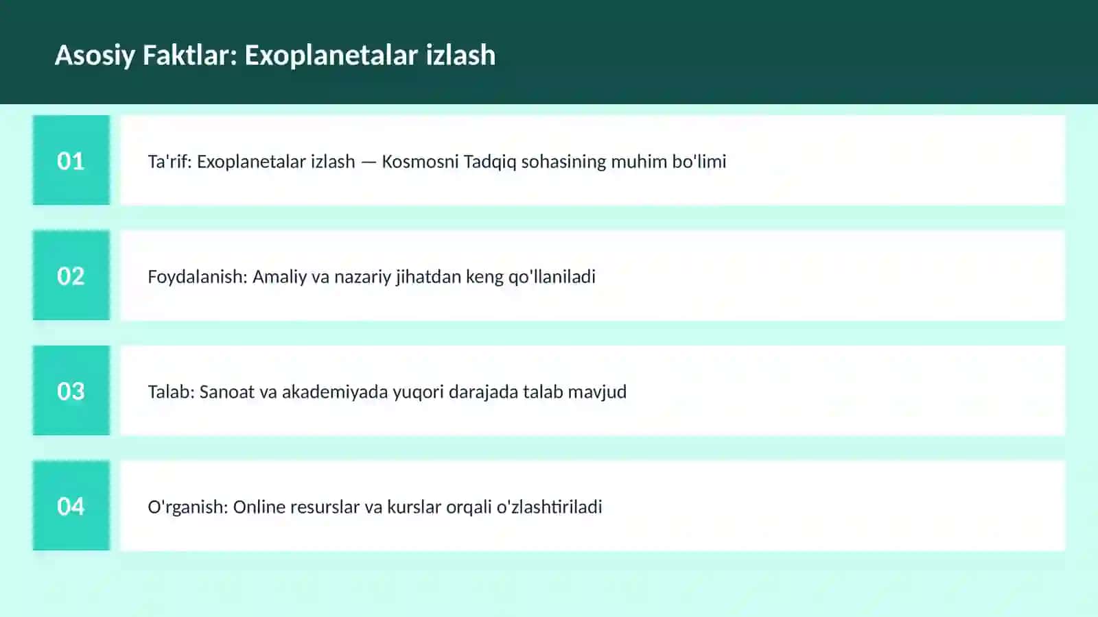 KOSMOSNI TADQIQ 3