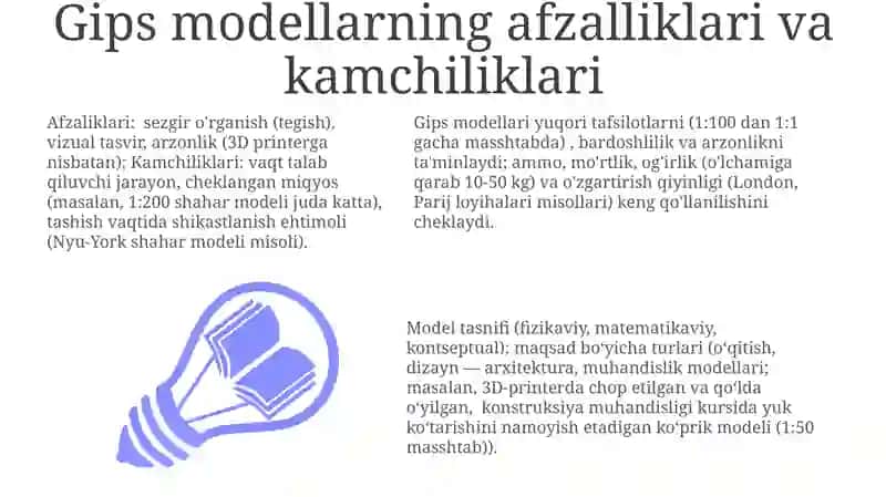 Gipsli modellar 3