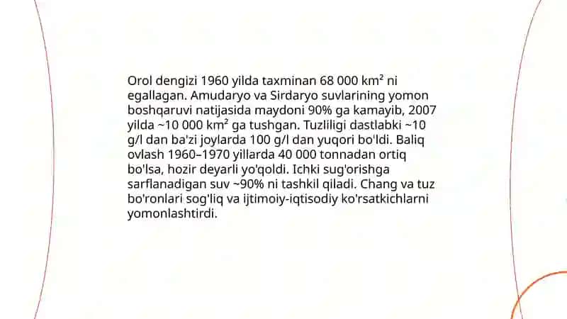 O‘zbekiston Respublikasining ekologik muommolari 3
