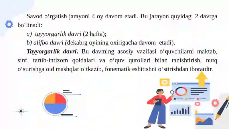 Savodo'rgatish jarayonining bosqichlari 3