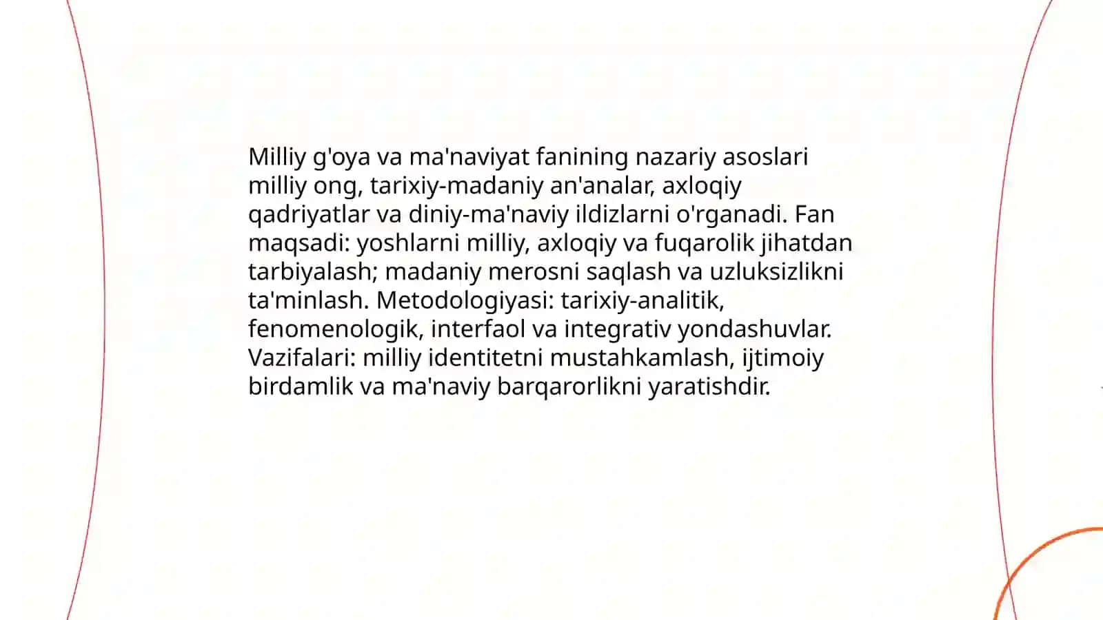Milliy g'oya va ma'naviyat fanining nazariy asoslari 3