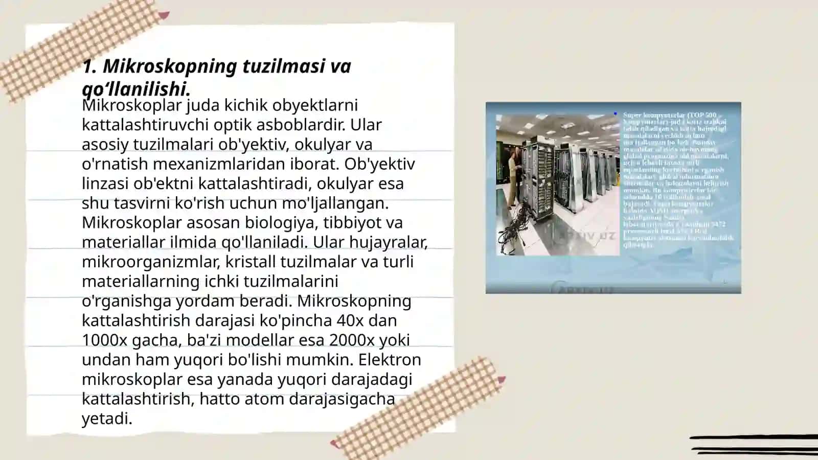 Tish texnigi laboratoriyasida qoʻllaniladigan asboblar 3