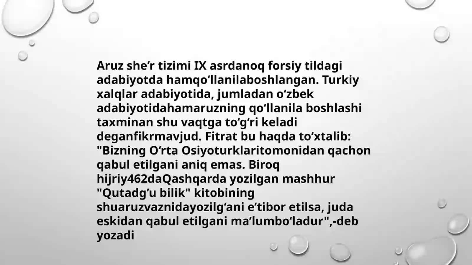 Aruzning paydo bo‘lishi. Nazariy asoslari 3