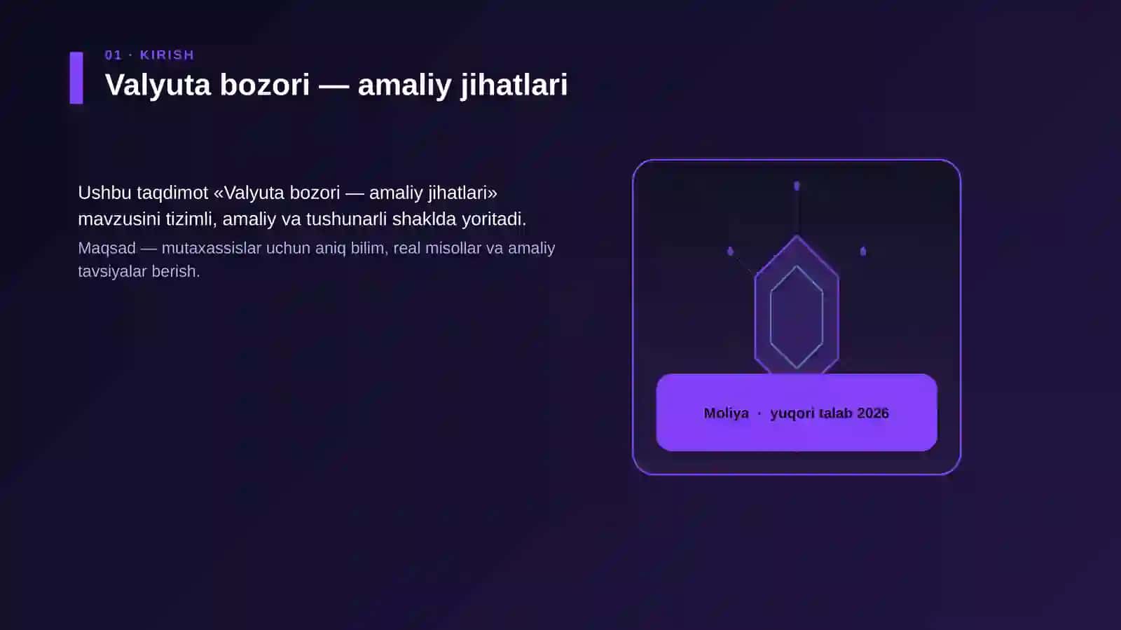 Valyuta bozori — amaliy jihatlari 3