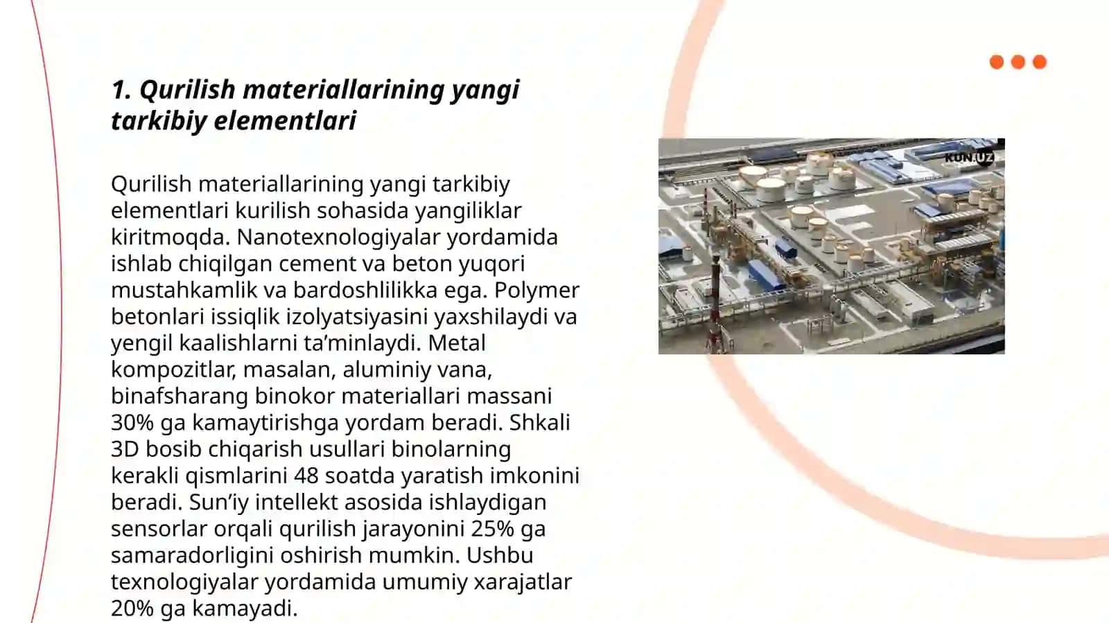Qurilish materiallari tarkibining ilmiy asosiy yangi usullari 3