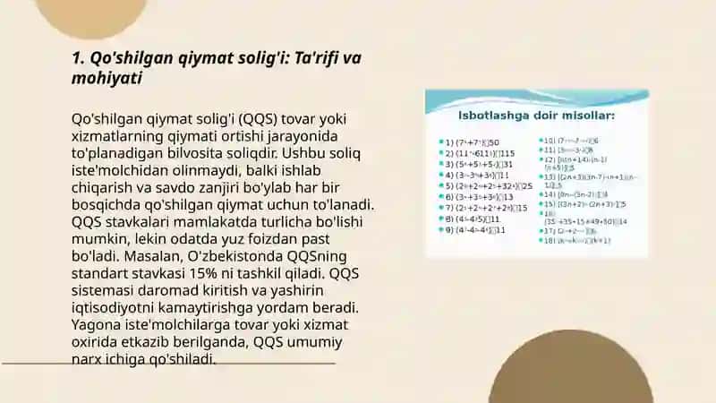 Qo'shilgan qiymat solig'i: Ta'rifi va mohiyati 3
