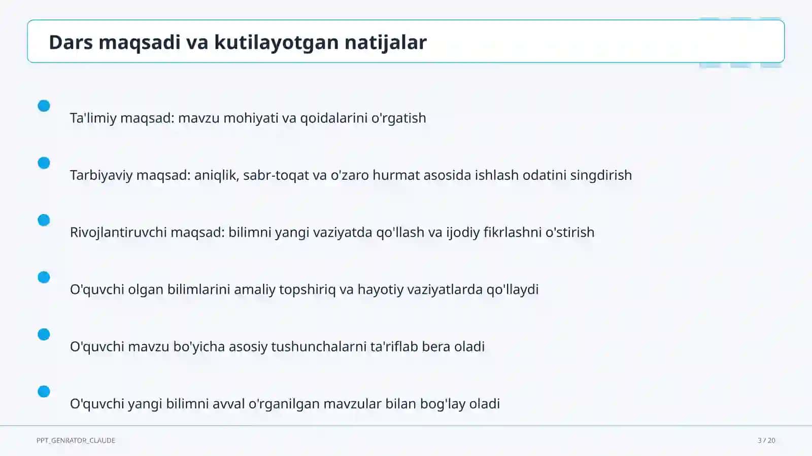 Ekologik toza texnologiyalar va qayta ishlash (11-sinf) 3