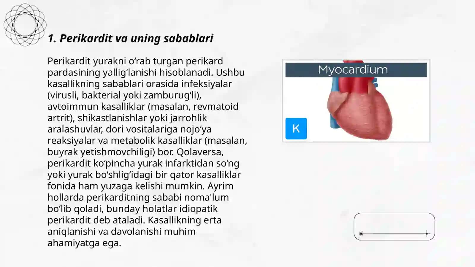 Perikardit, miokardit 3