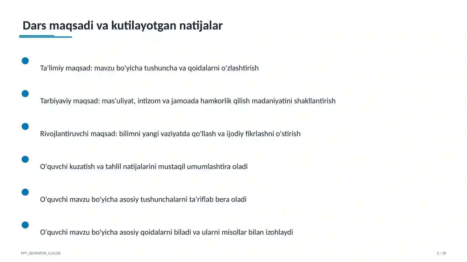 O'zbekiston transporti va aloqa tizimi (9-sinf) 3