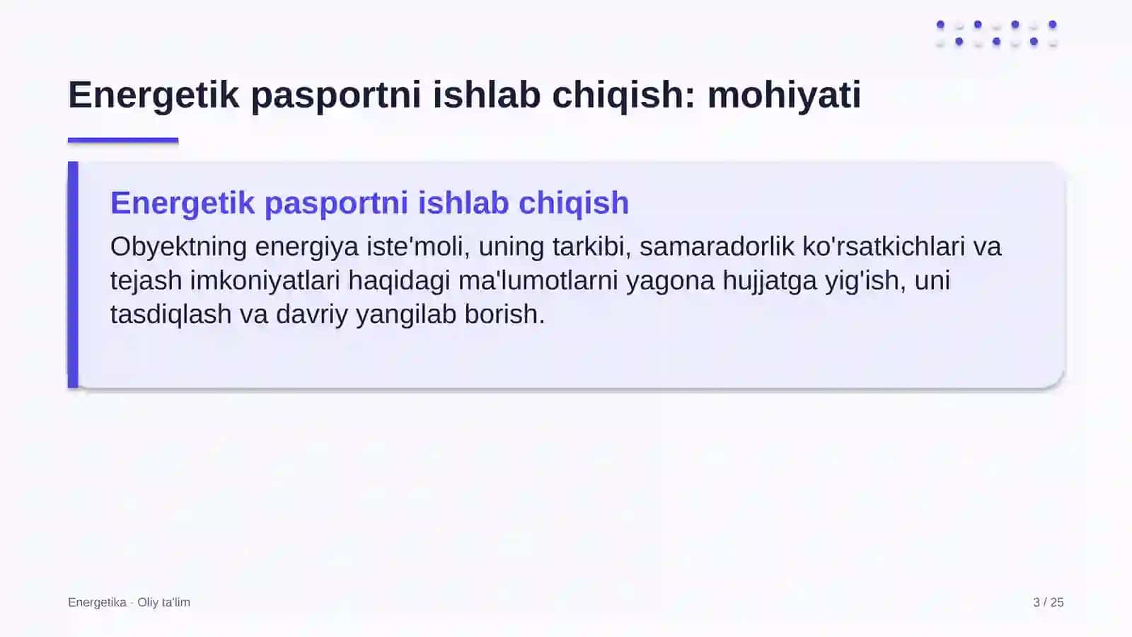 bolalar turizmida energetik pasportni ishlab chiqish 2934 3