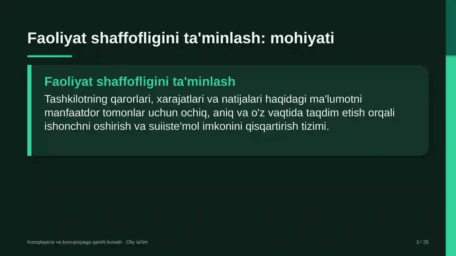Hakamlik sudlarida faoliyat shaffofligini ta'minlash 3