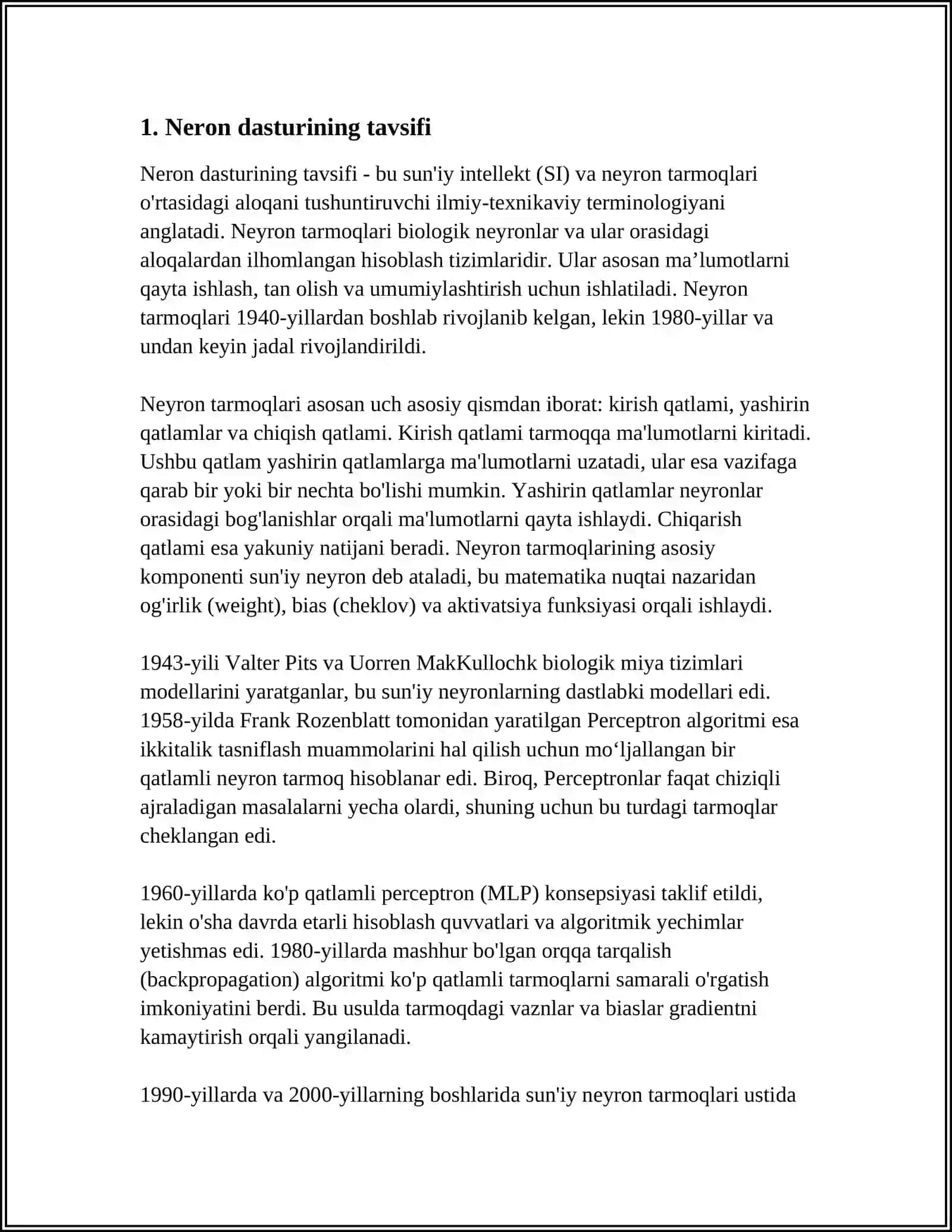 NERON DASTURI VA UNING IMKONIYATLARI 3
