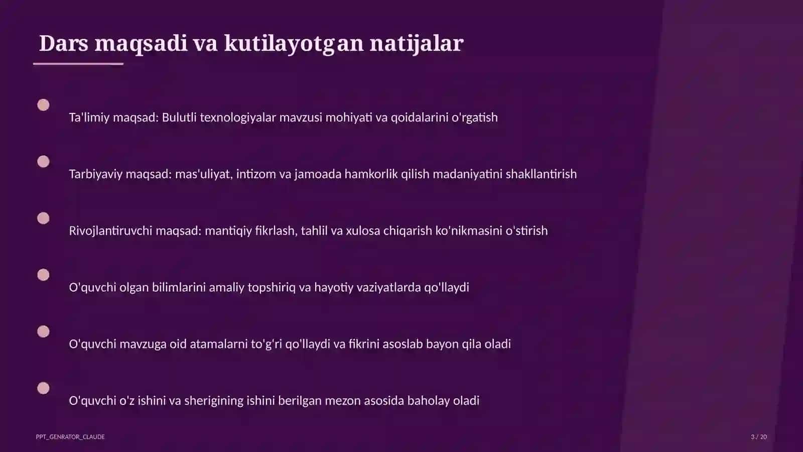 Bulutli texnologiyalar (11-sinf) 3