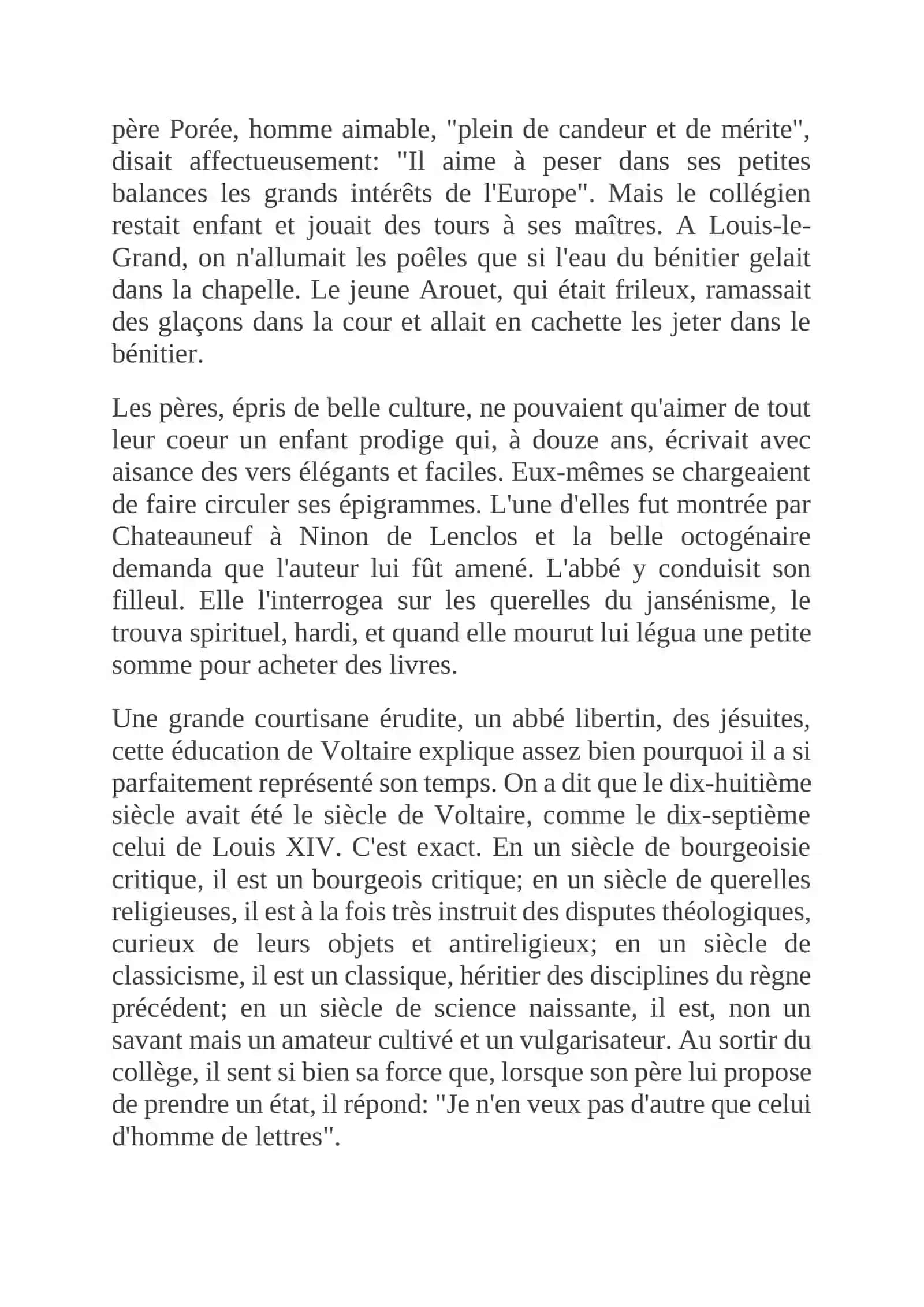 Lettres phlosophiques qui changent la vie de Voltaire 3
