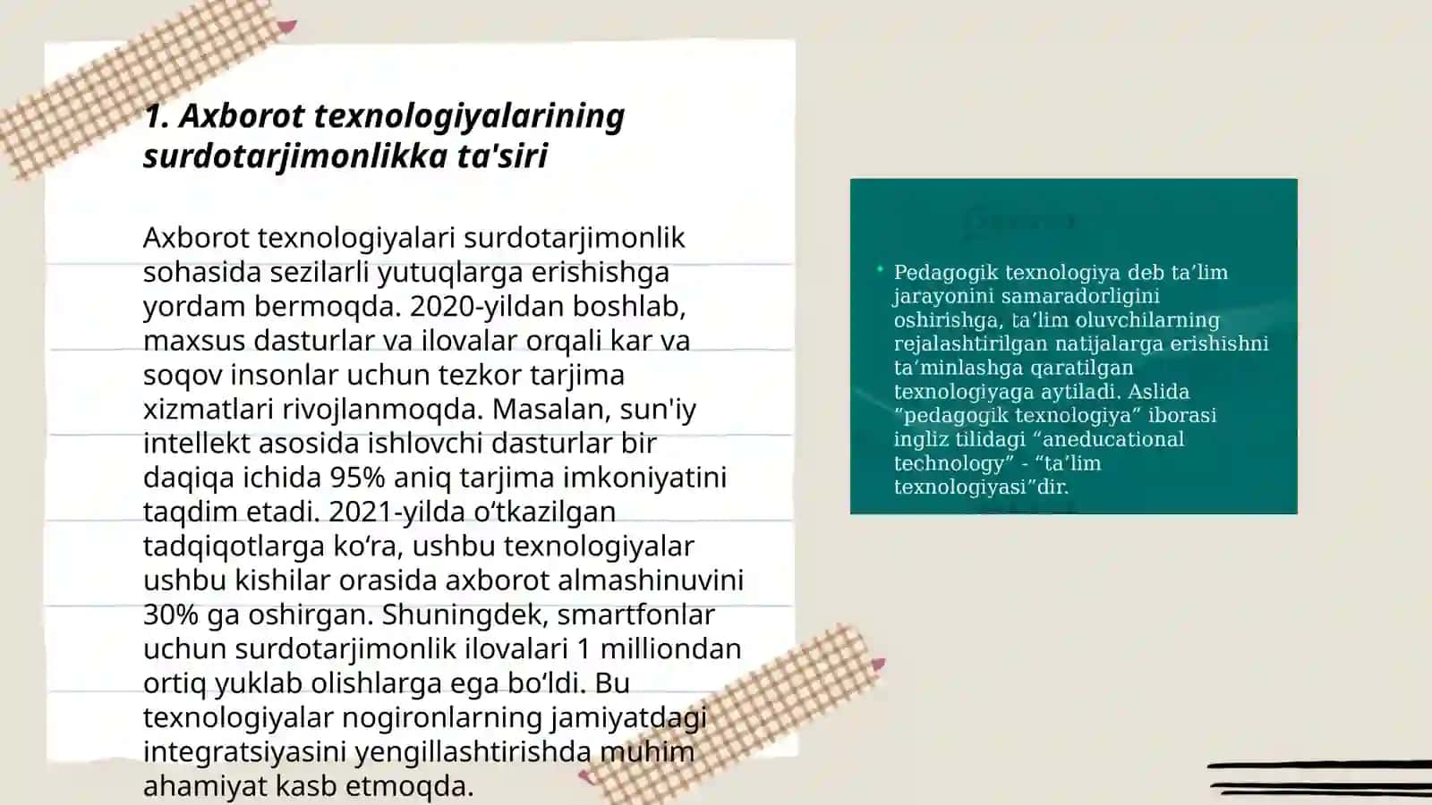 Surdotarjimonlikda axborot texnalogiyalari uygʻunlashuvi 3