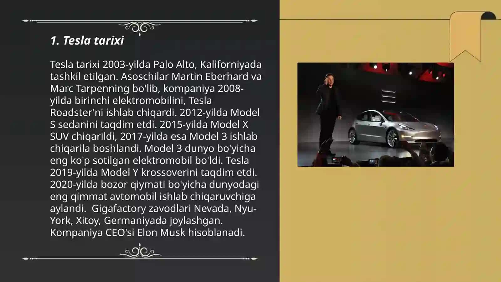 Tesla kampaniyasi 3