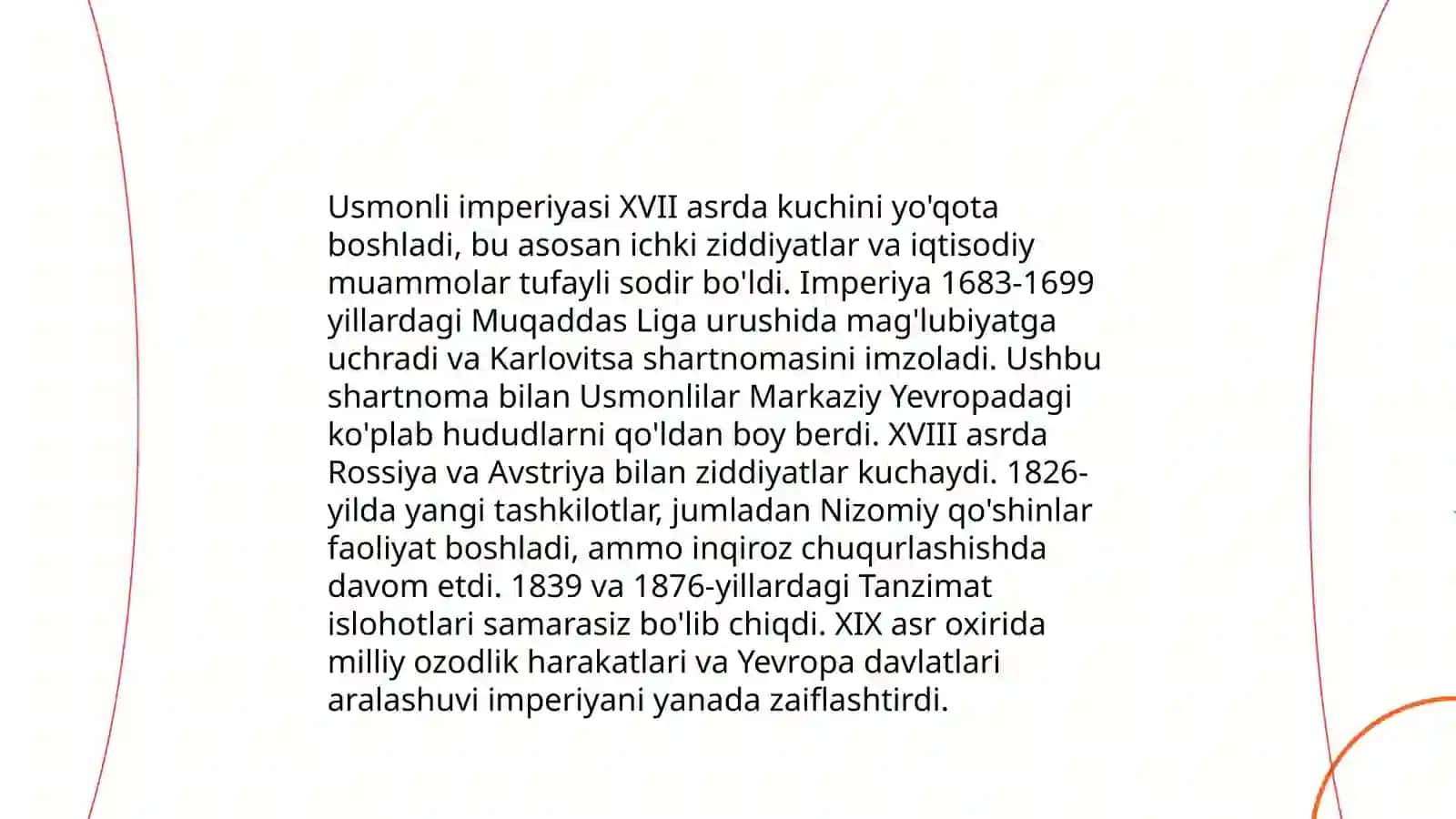 Usmonli imperiyasining inqirozi 3