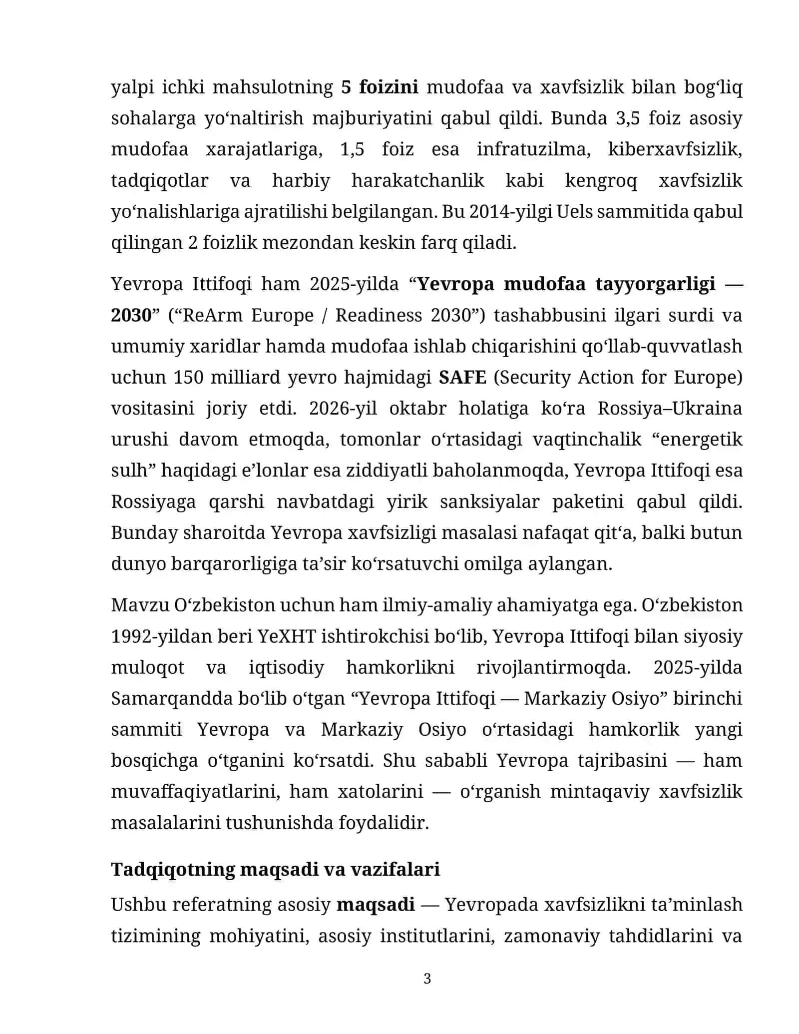 Yevropada xavfsizlikni ta’minlash masalasi 3