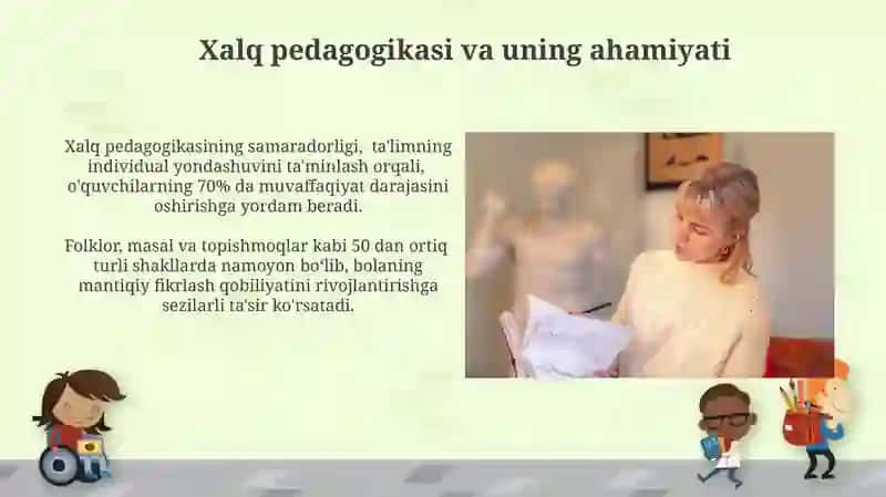 Xalq pedagogikasida maqollarning mantiqiy fikrlashni rivojlantirishdagi ahamiyati 3