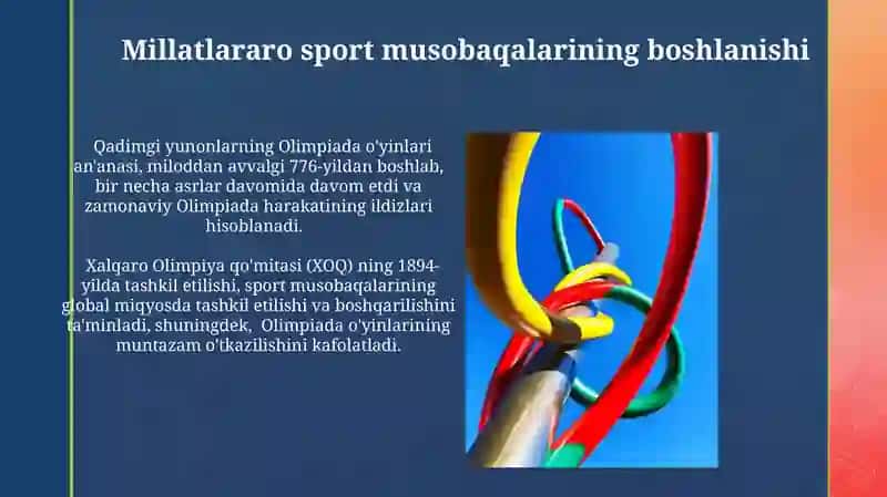Xalqaro sport va olimpiya harakatining vujudga kelishining asosiy omillar 3