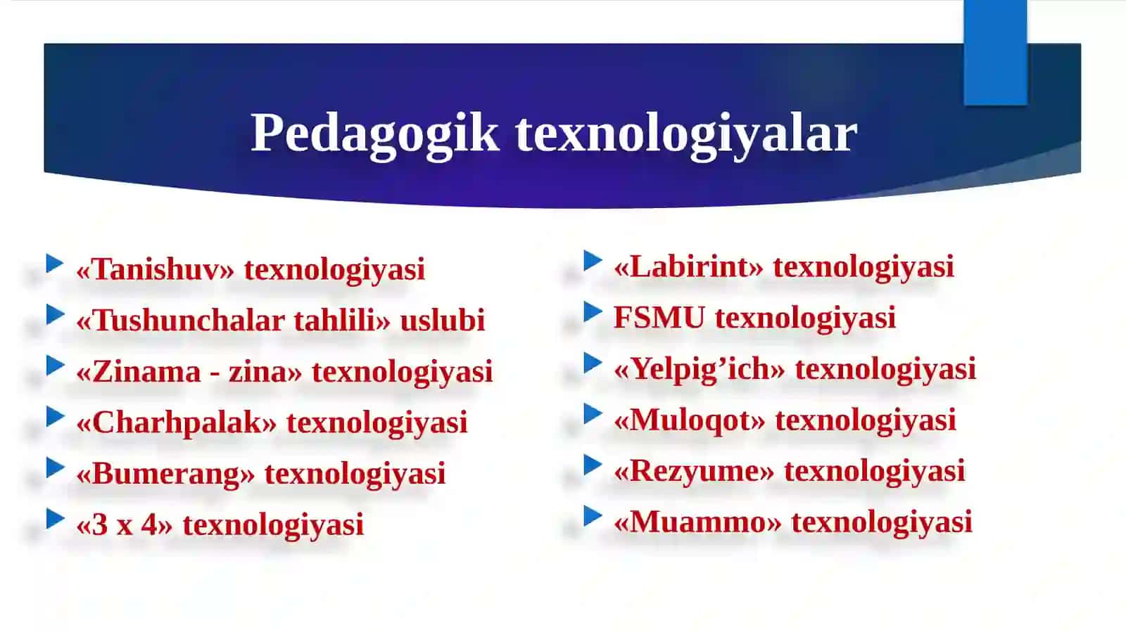 Pedagogik texnologiya 3