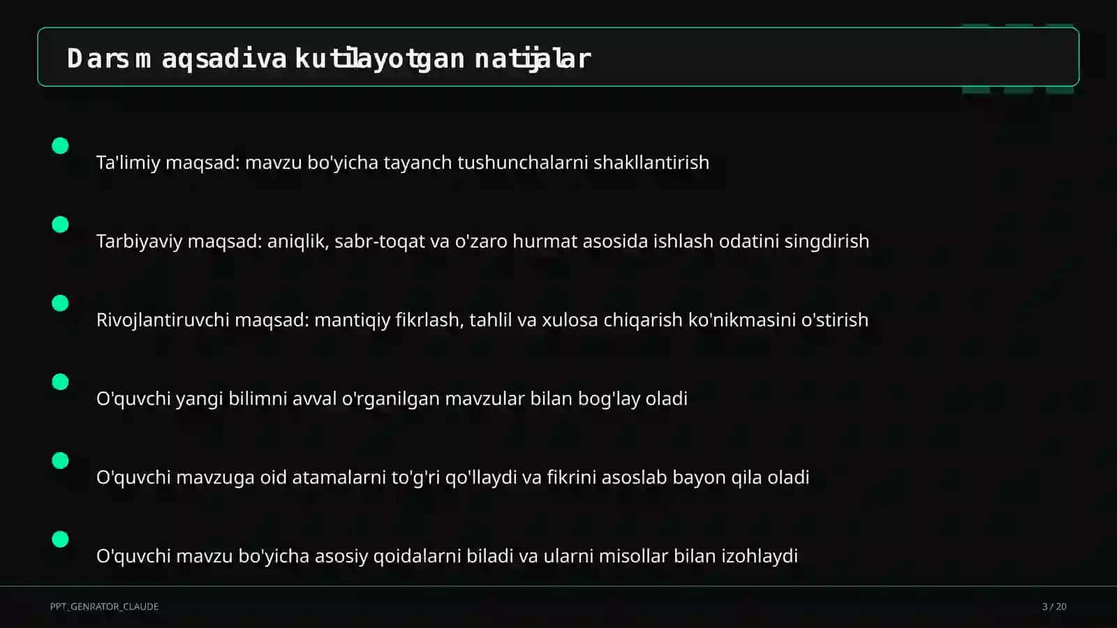 Simmetriya: o'q va markaziy simmetriya (6-sinf) 3