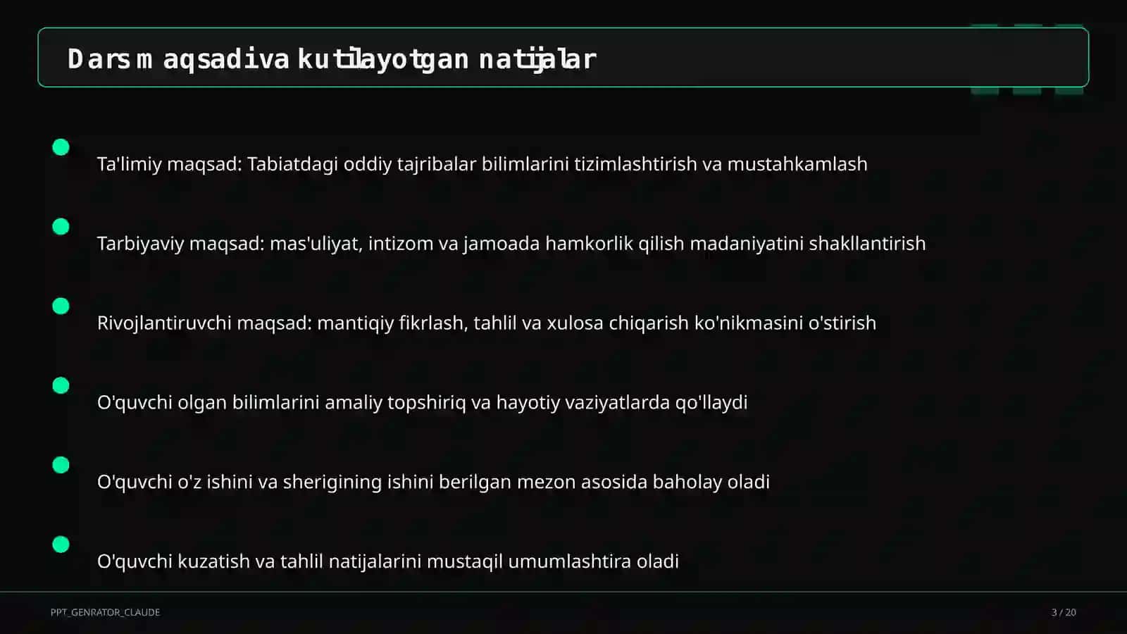 Tabiatdagi oddiy tajribalar (4-sinf) 3