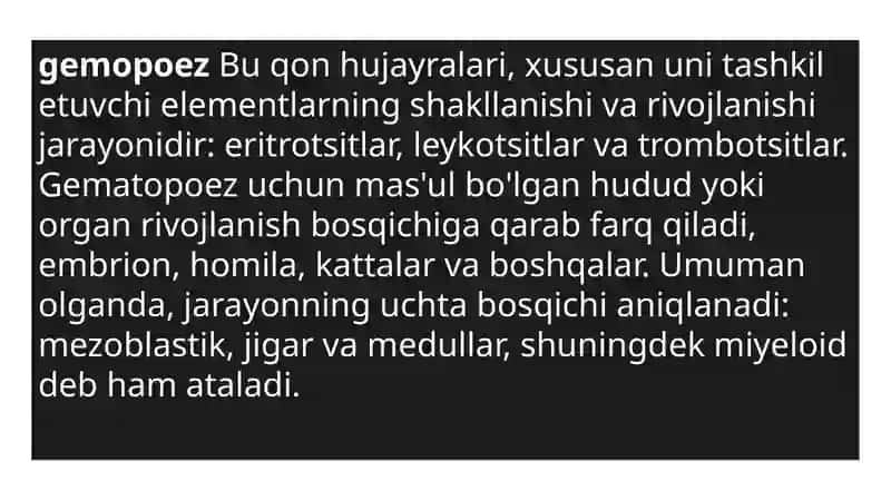GISTOLOGIYA FANIDANMUSTAQIL ISH 3