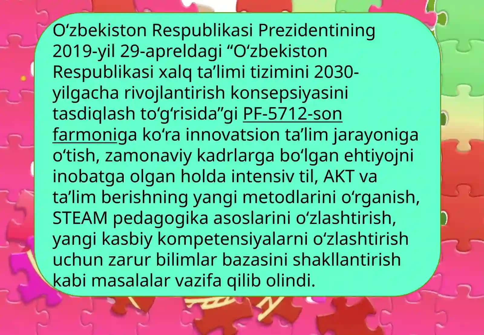 STEAM TA’LİM TEXNOLOGİYASI 3