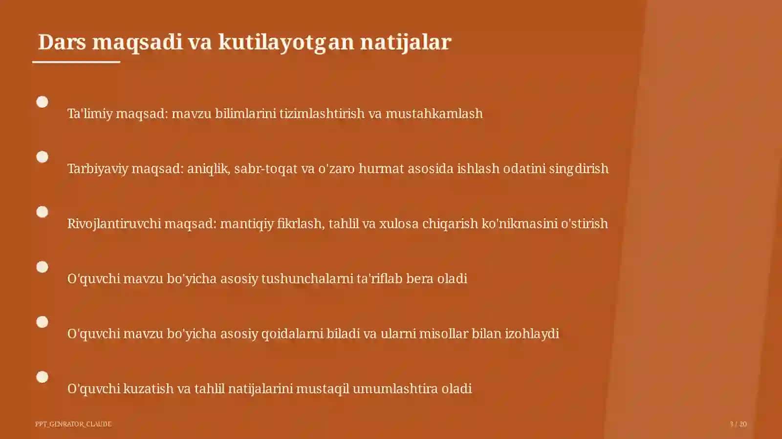 Diagramma va jadvallar bilan ishlash (4-sinf) 3