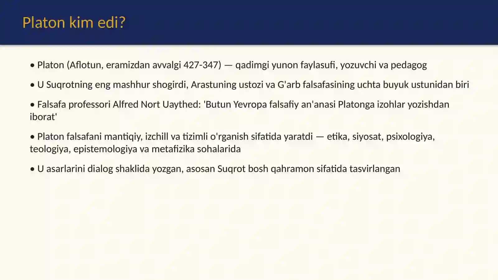 Platon — ulug' mutafakkir alloma 3