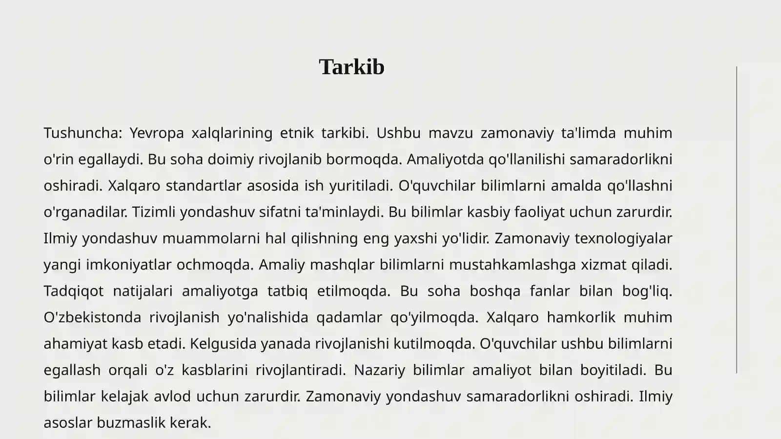 YEVROPA XALQLARI 3