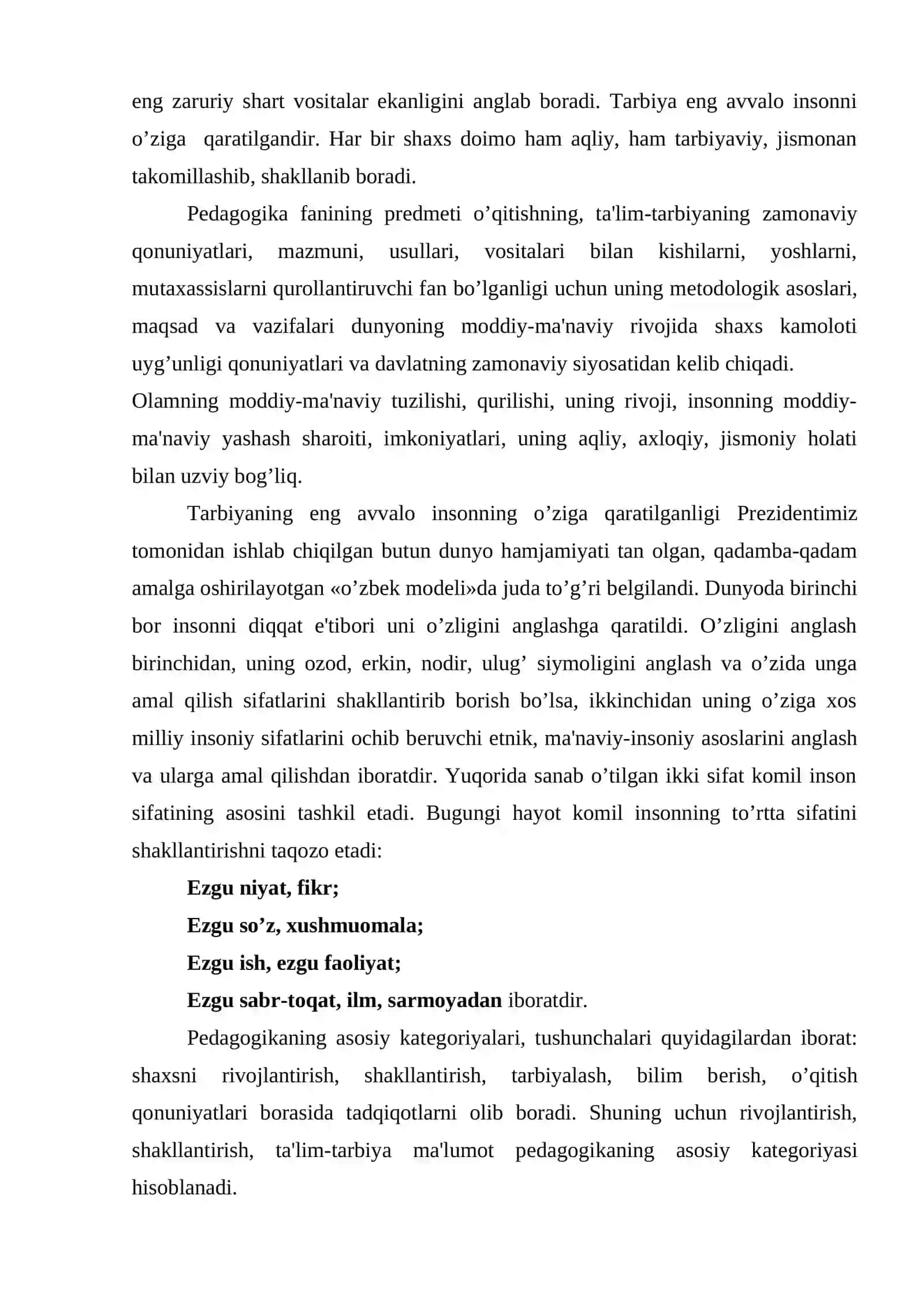 Boshlang’ich ta’lim pеdagogikasi fanining prеdmеti, maqsadi, vazifasi va ilmiy-tadqiqot mеtodlari 3