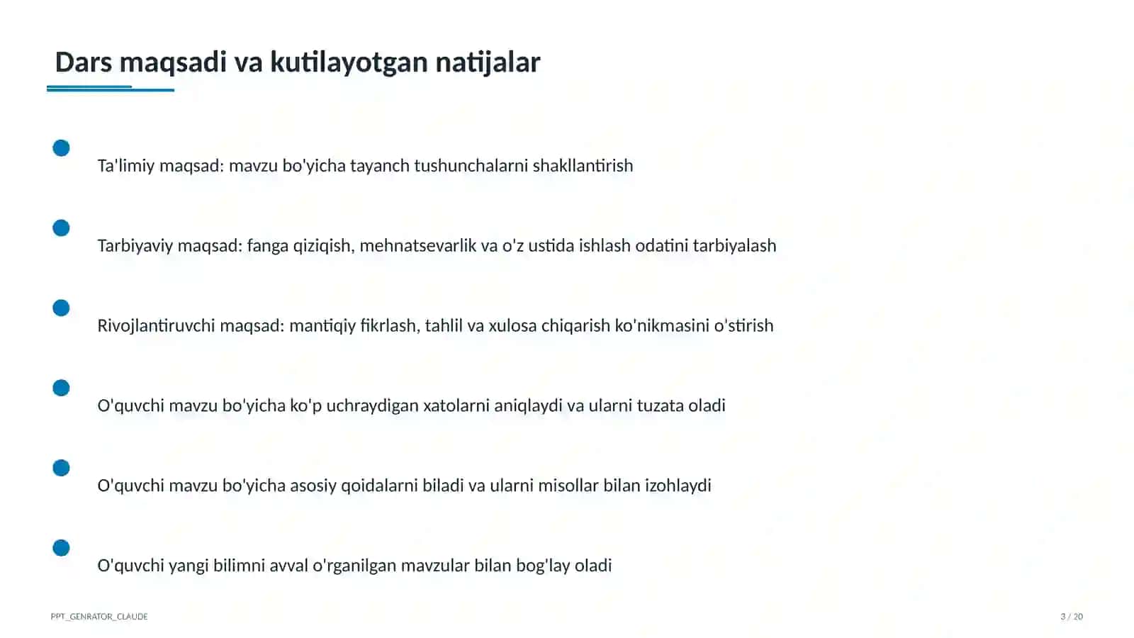 Funksiya tushunchasi va chiziqli funksiya grafigi (7-sinf) 3