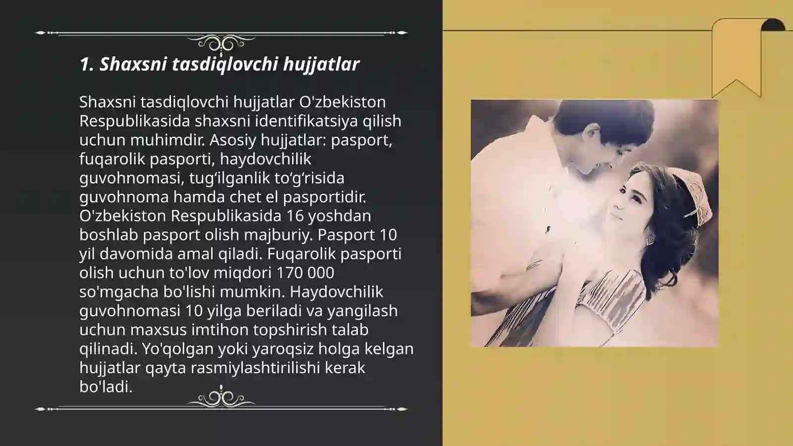 Shaxsni tasdiqlovchi hujjatlar 3