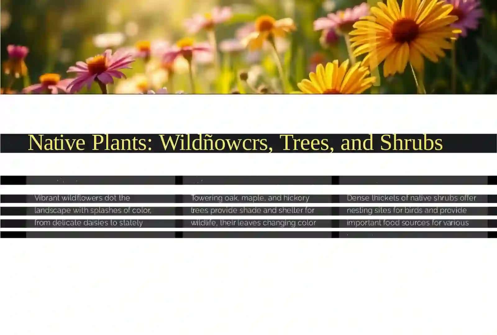 Exploring the Diverse Ecosystems 3