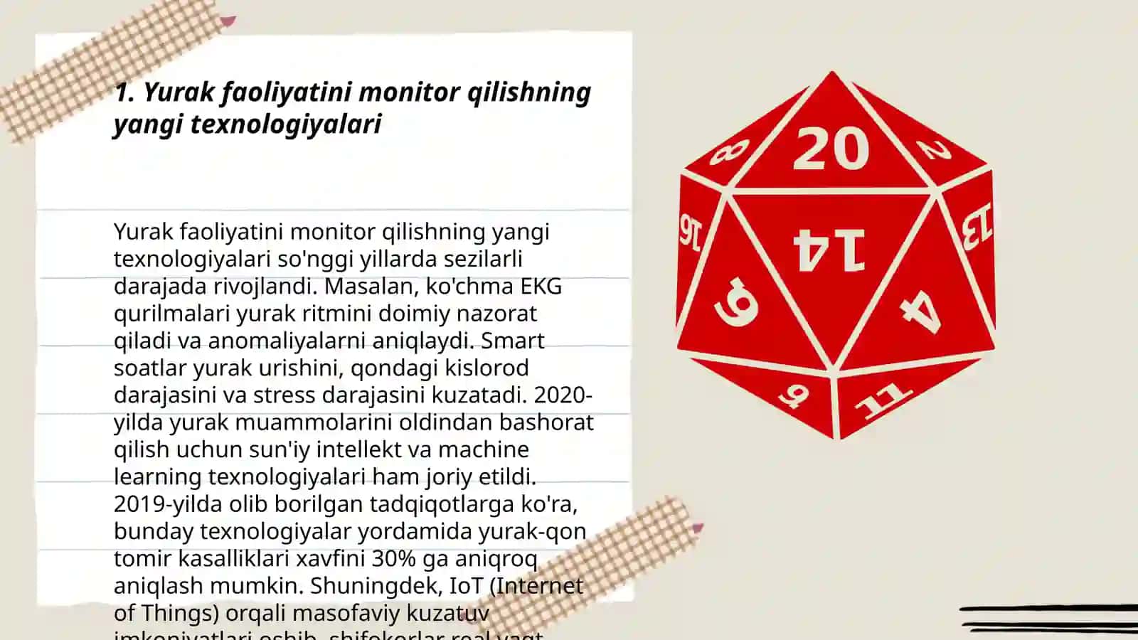 Yurak faoliyatini monitor qilishning yangi texnologiyalari 3