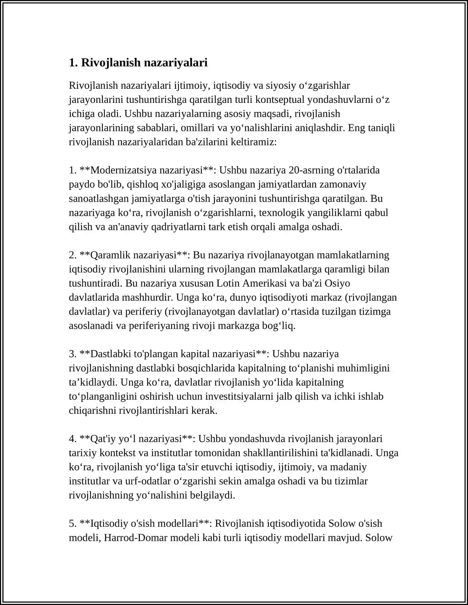 RIVOJLANISH FALSAFASI 3