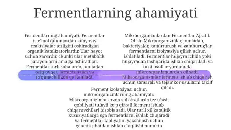 Mikroorganizmlardan Fermentlar Ajratib Olish 3