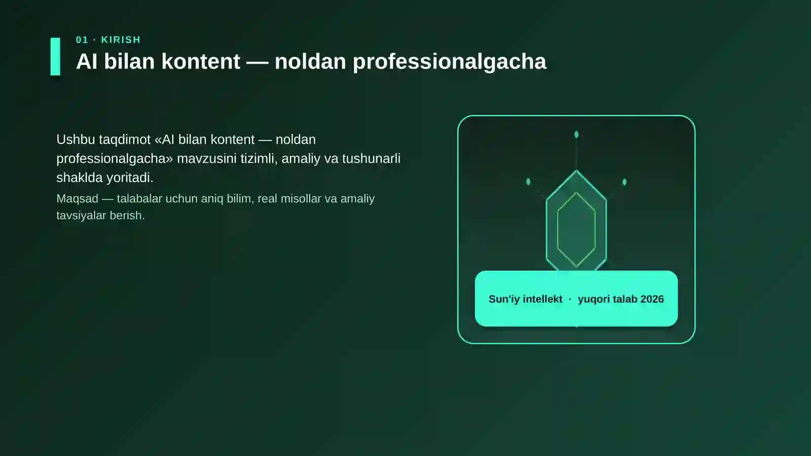 AI bilan kontent - noldan professionalgacha 3