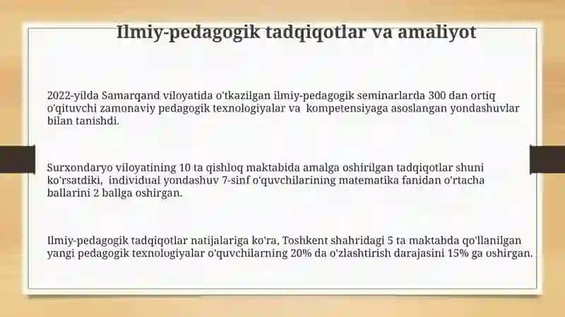 Ilmiy-Pedagogik Adabiyotlarda Pedagogik Texnologiyalar 3