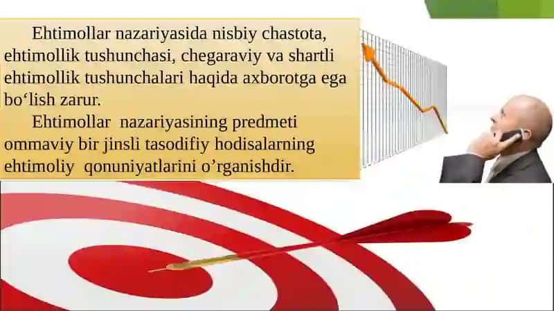 EKONOMETRIKADA EHTIMOLLAR NAZARIYASI VA MATEMATIK STATISTIKANING ASOSIY TUSHUNCHALARI 3