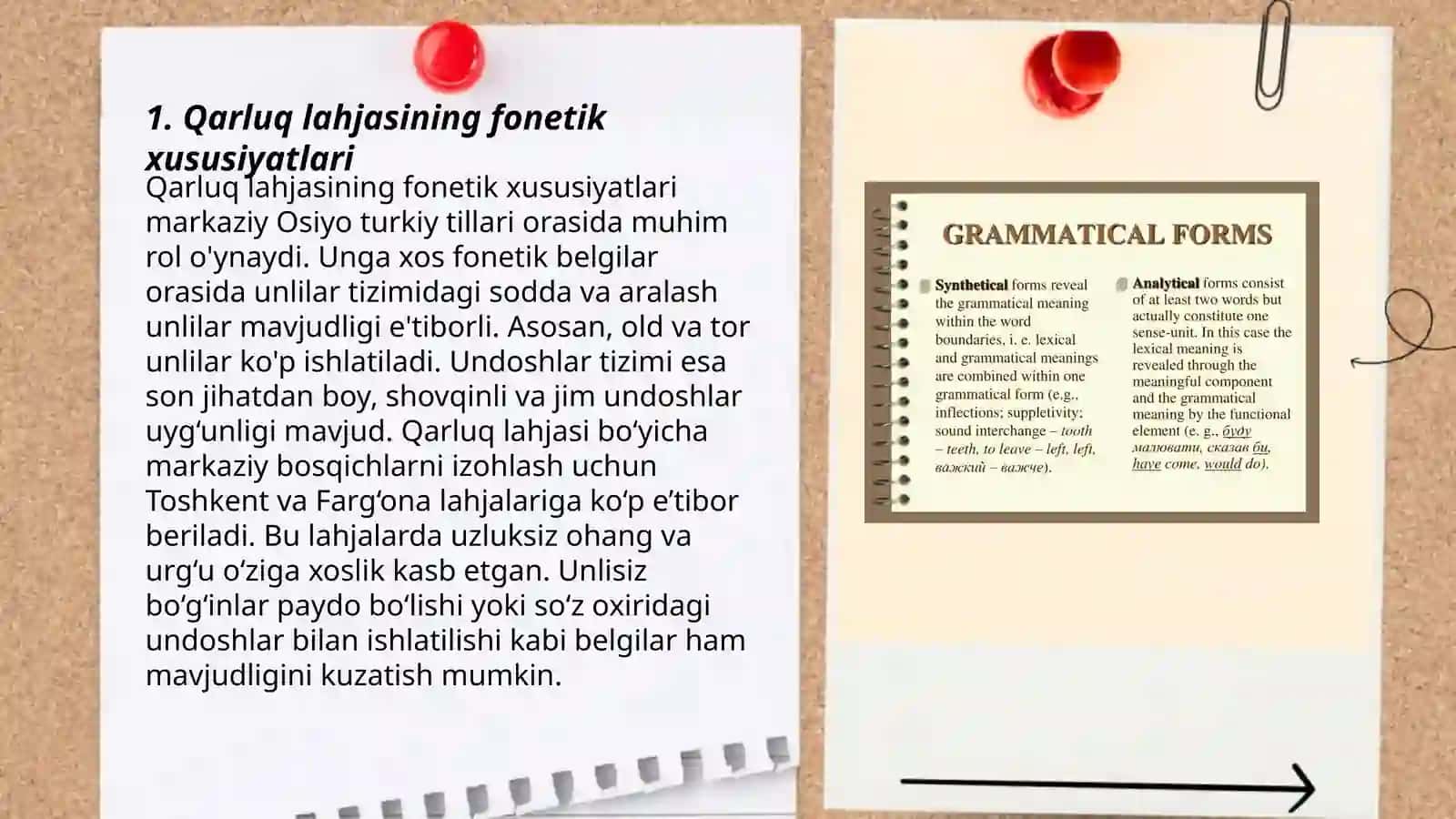 Qarluq, Qipchoq va o'g'uz lahjasidan yozib olingan matnlarni fonetik, leksik- semantik va grammatik tahlil qilish Gulbahor 3