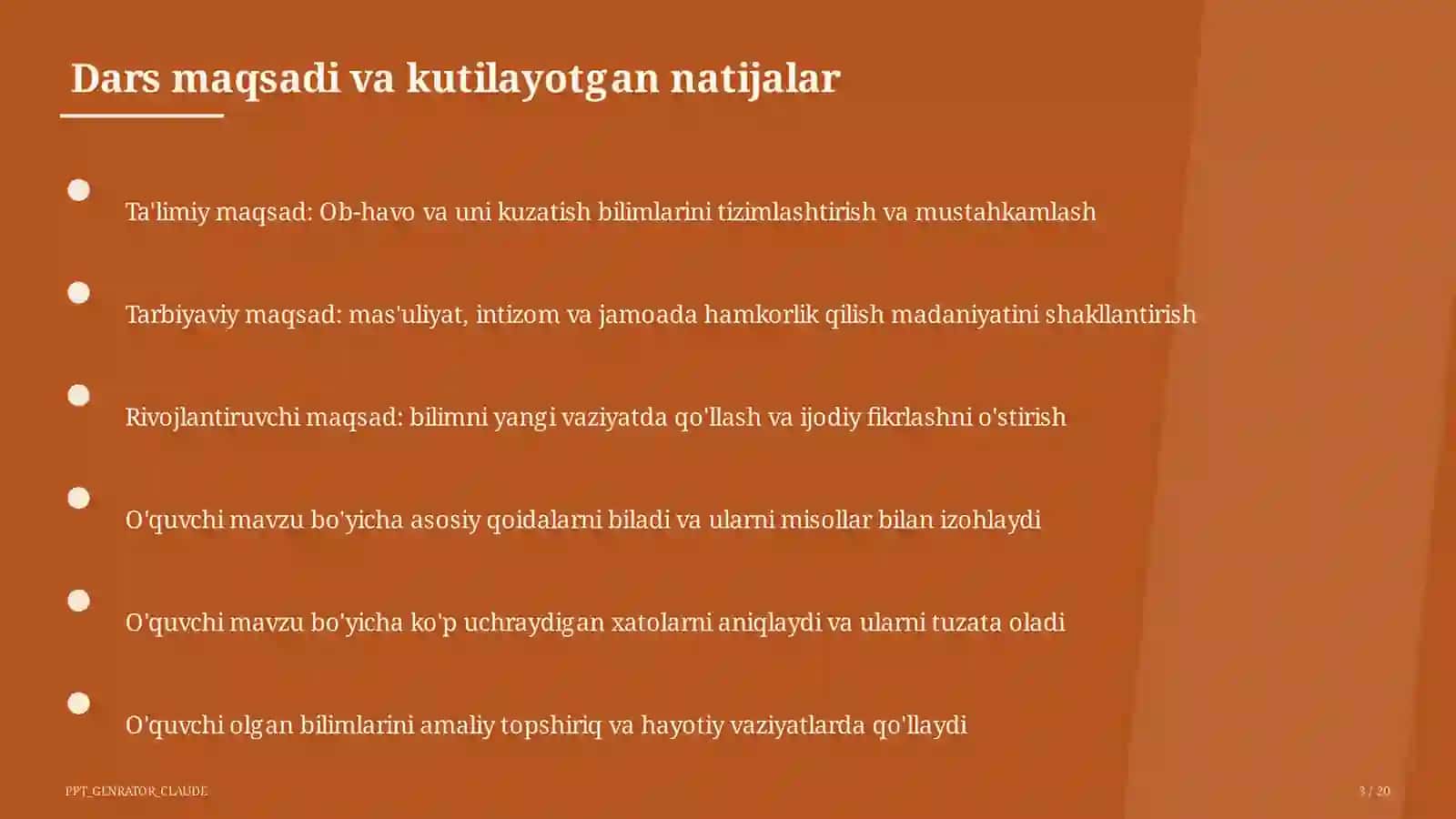 Ob-havo va uni kuzatish (2-sinf) 3