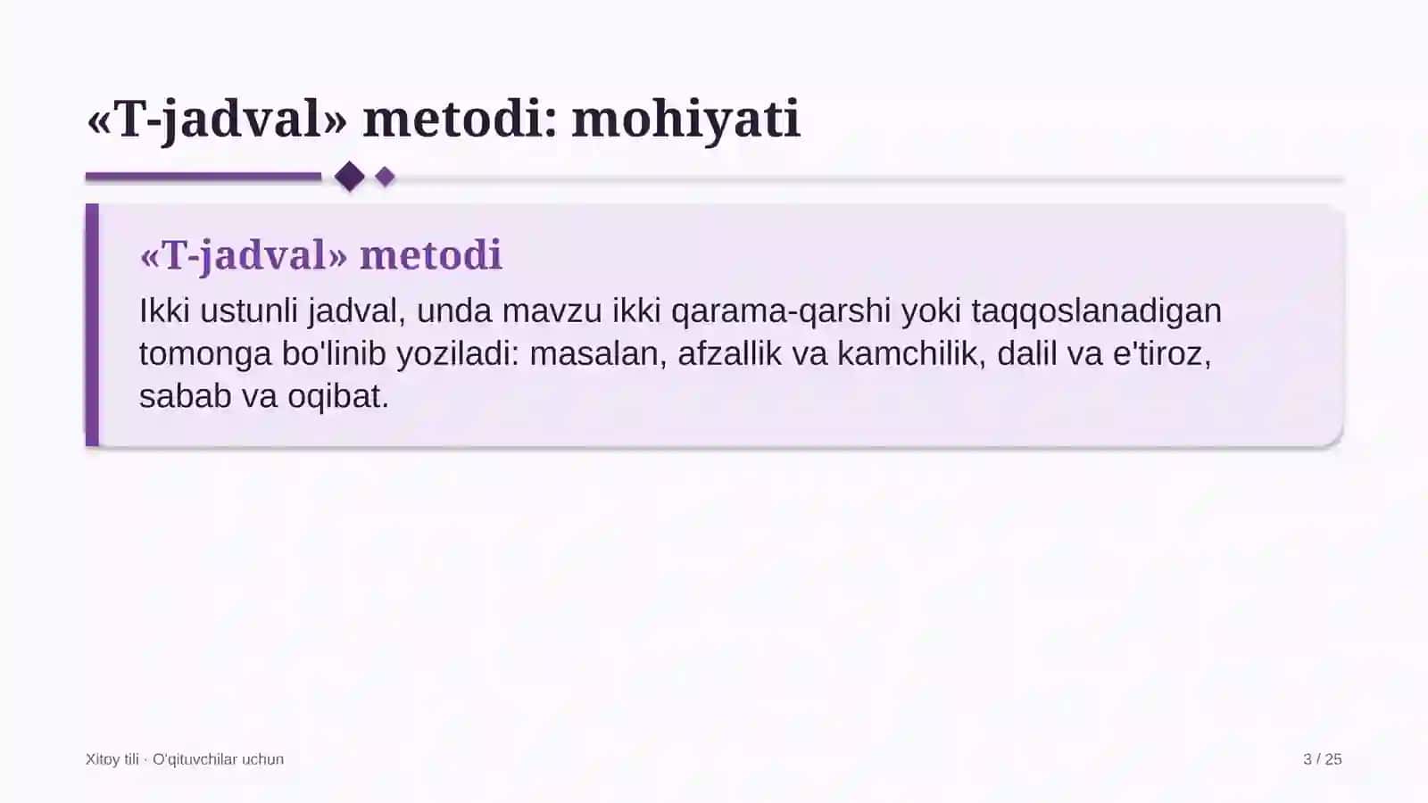 xitoy tili darslarida t jadval metodidan foydalanish 3034 3