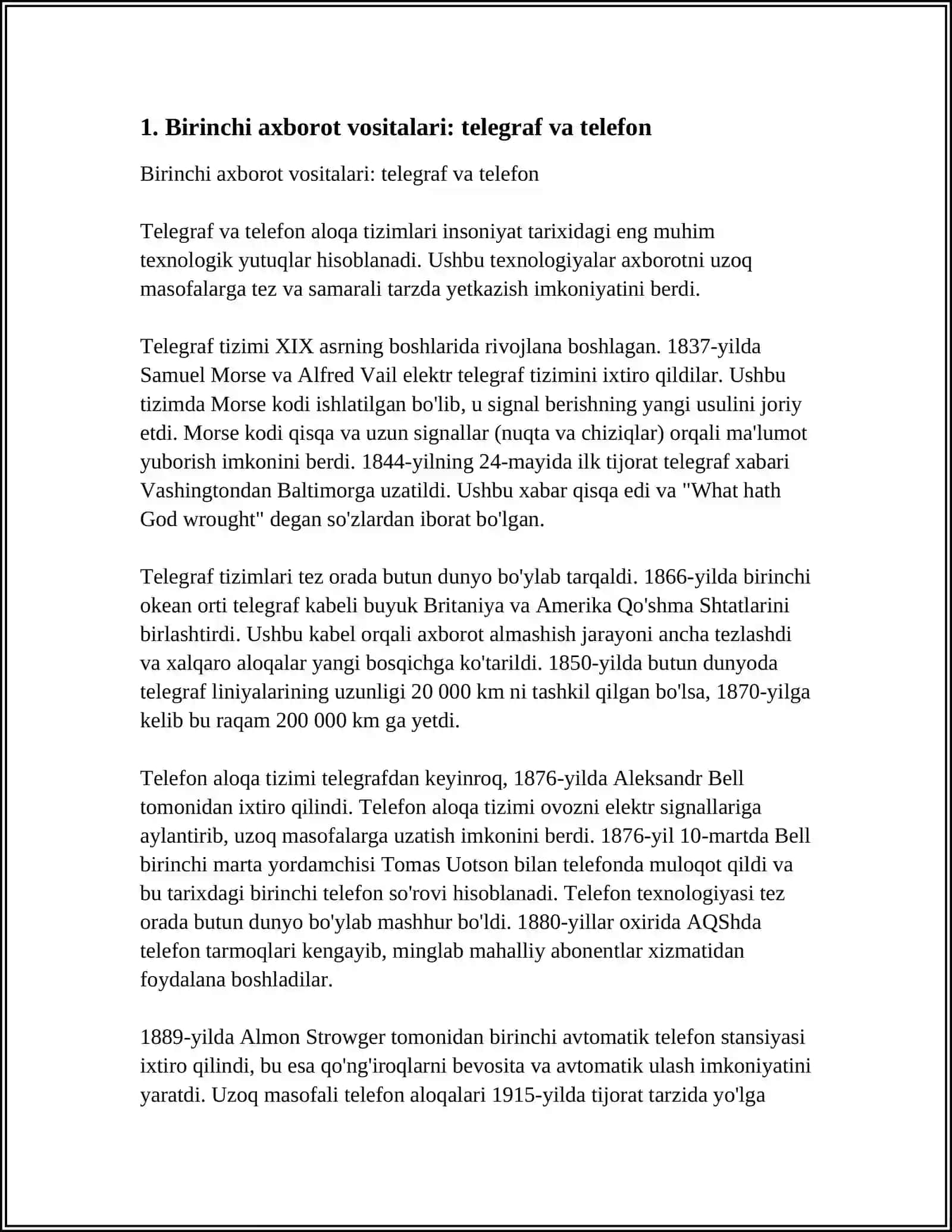 AXBOROT KOMMUNIKATSIYA TEXNOLOGIYALARI VOSITALARI 3