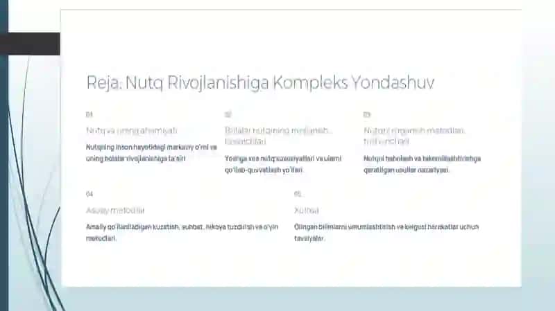 Bolalar nutqini o'rganish metodlari.Maktabgacha va boshlang'ich ta'limda ijtimoiy moslashuv. 3