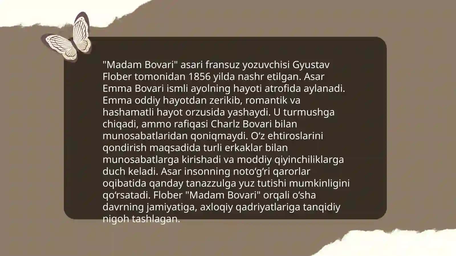 Madam Bovari 3